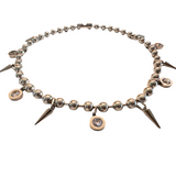 MADÉ Spike in Time Necklace  Silver 8mm