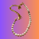 MADÉ Pearls Pink with Gold