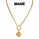 MADÉ Gold Guide Me Home Necklace
