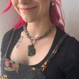 MADÉ Pounamu Moeraki Necklace Silver