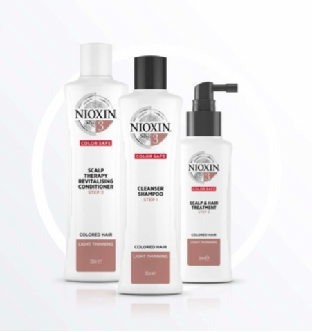 NIOXIN Professional Trial Kit System 3 150mL+150mL+50mL