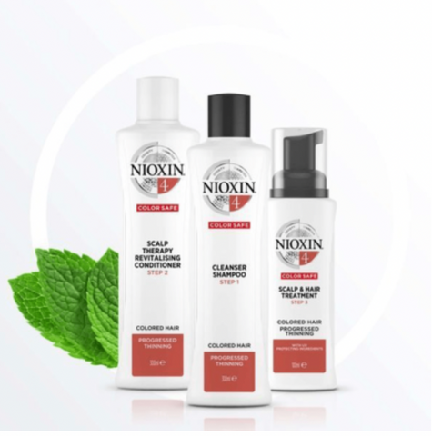 NIOXIN Professional Trial Kit System 4 150mL+150mL+40mL