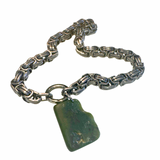 MADÉ Pounamu Moeraki Necklace Silver