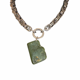 MADÉ Pounamu Moeraki Necklace Silver