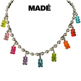 MADÉ Gummy Bear Necklace  Silver 8mm