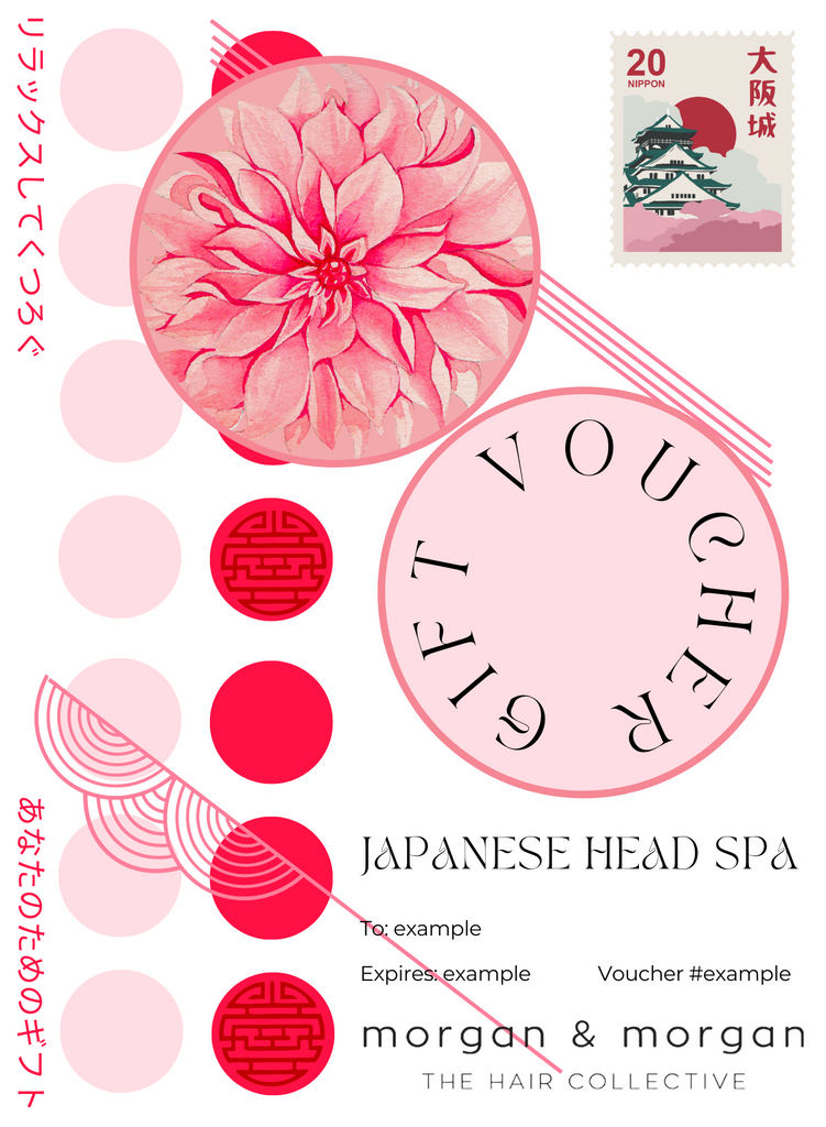 Authentic Luxury Japanese Head Spa Ritual Experience Gift Voucher