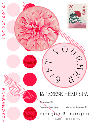 A Authentic Luxury Japanese Head Spa Ritual Experience Gift Voucher